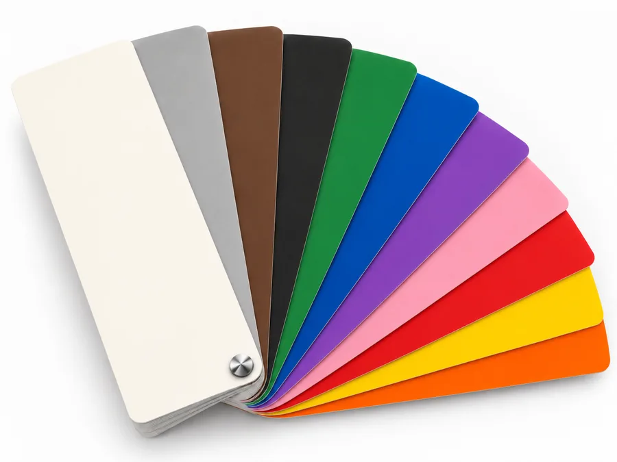 Ventaglio dei colori RAL disponibili per i serramenti in alluminio